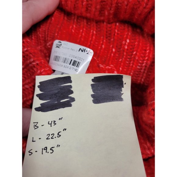 Women's Turtleneck Cable Stitch Pullover Sweater Size S Small - Picture 5 of 6